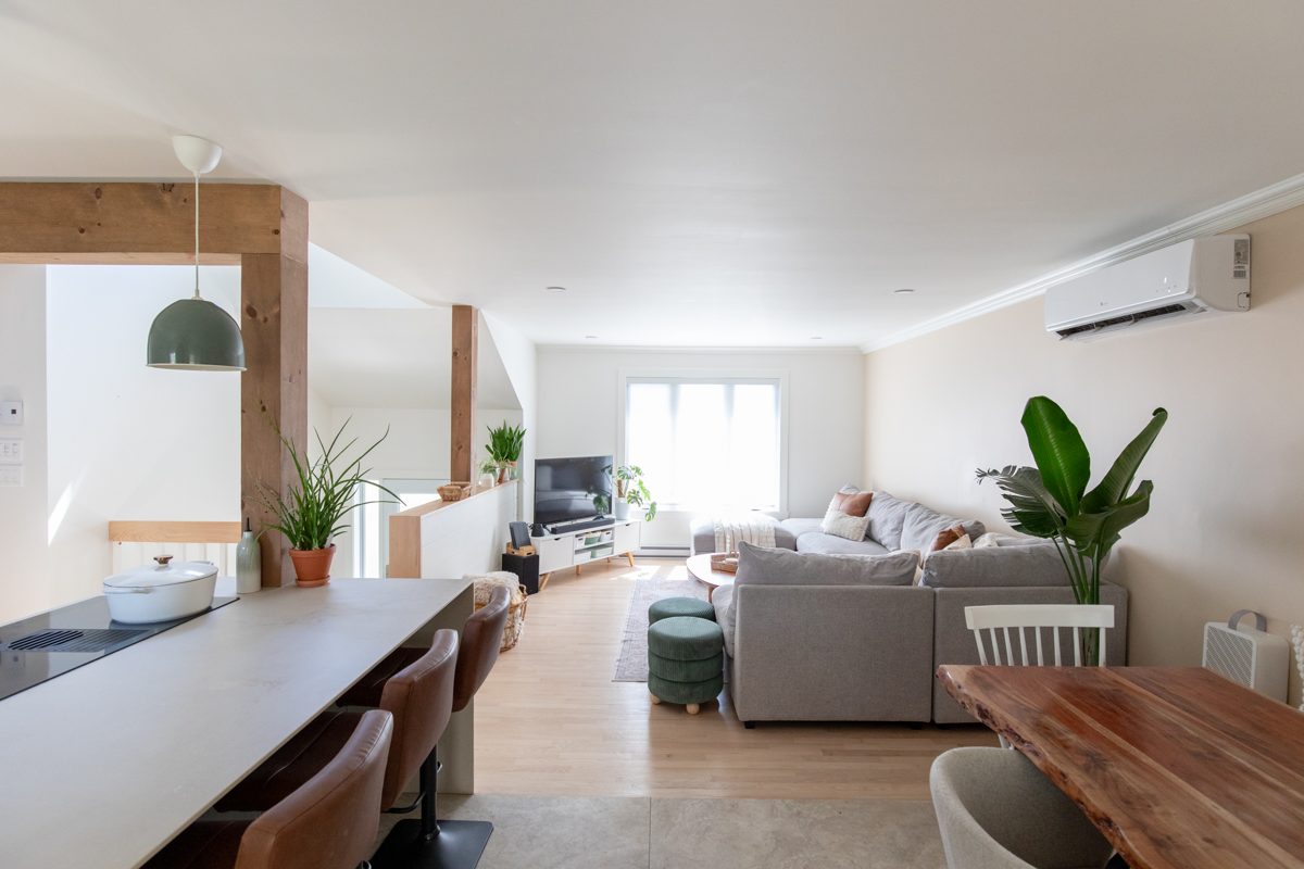 Salon aire ouverte