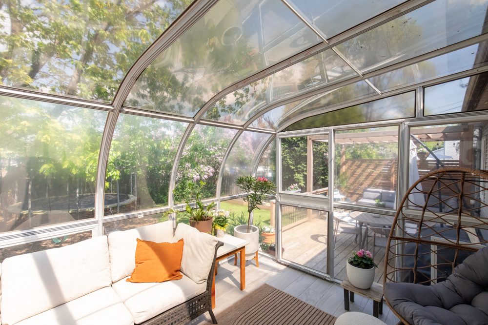 Solarium vitré